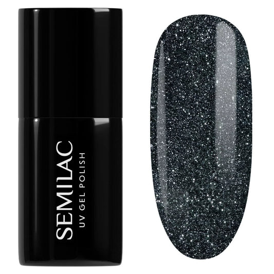 096 Starlight Night - Semilac Soak Off Gel / Hybrid Nail Polish