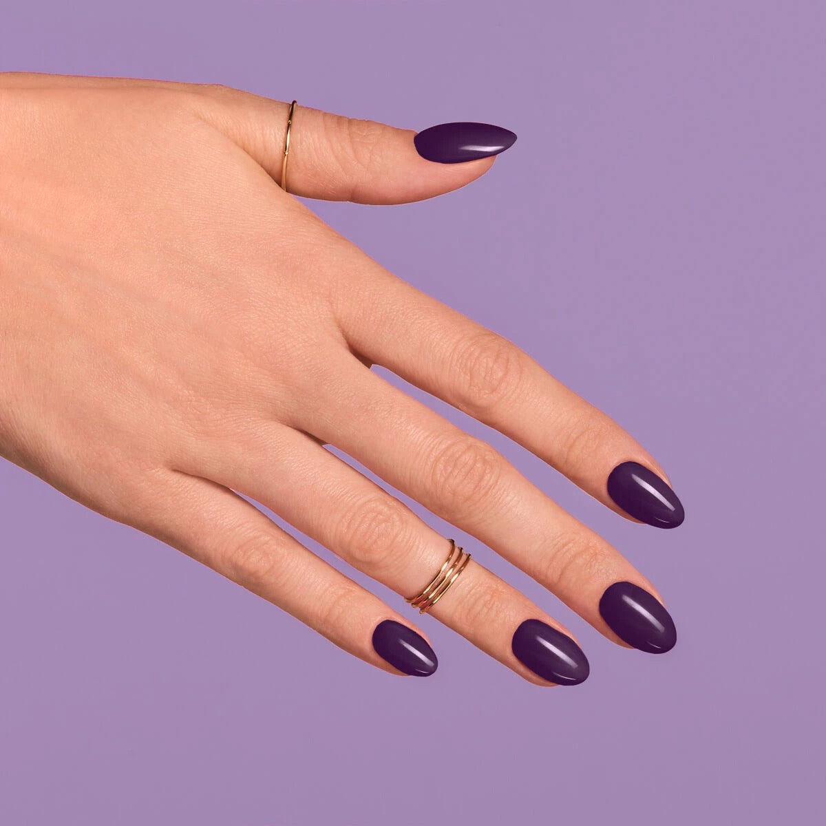 100 Black Purple - Semilac Soak Off Gel / Hybrid Nail Polish - SEMILAC USA