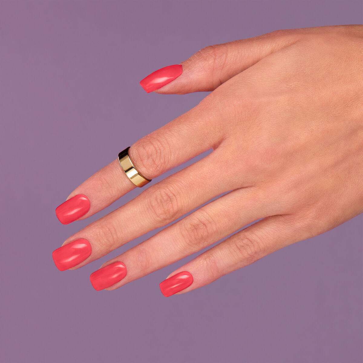 132 Orange Lollipop - Semilac Soak Off Gel / Hybrid Nail Polish