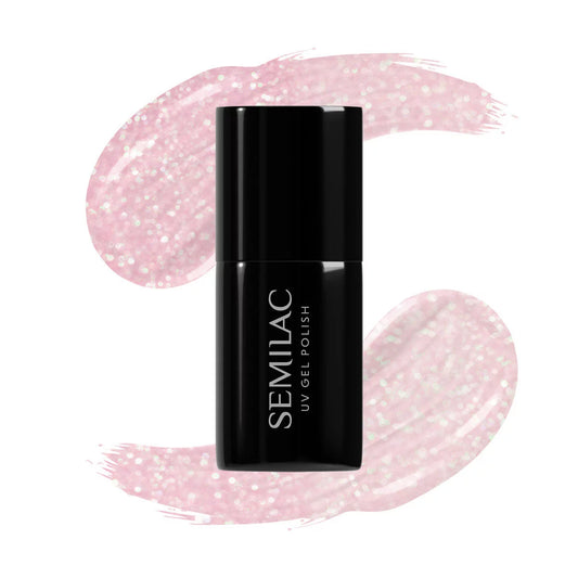 164 Pink Crystals - Semilac Soak Off Gel / Hybrid Nail Polish