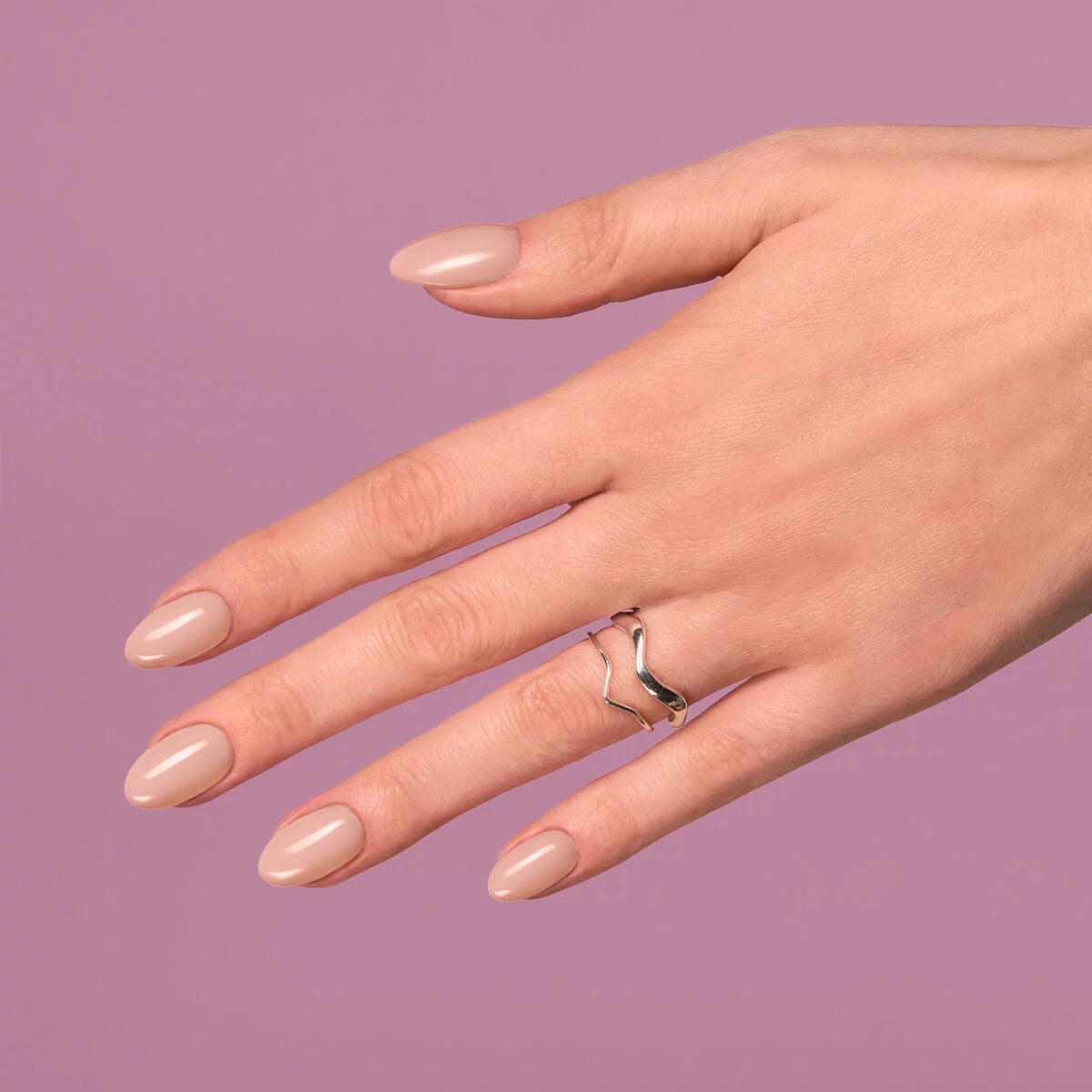 203 Business Line Pink Brown - Semilac Soak Off Gel / Hybrid Nail Polish