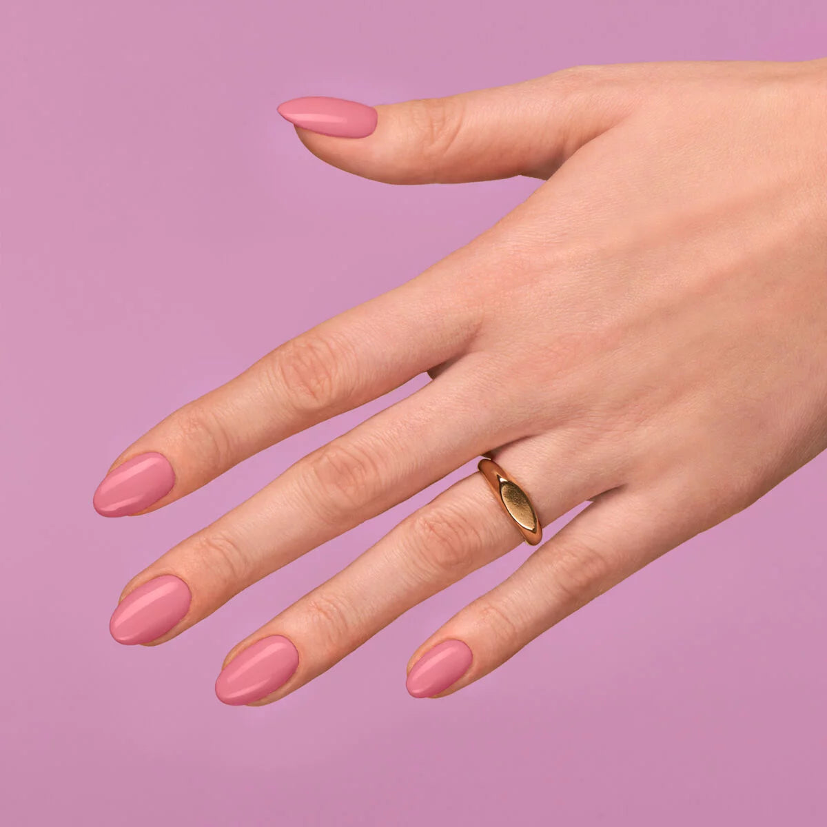 213 Business Line Nude Red - Semilac Soak Off Gel / Hybrid Nail Polish