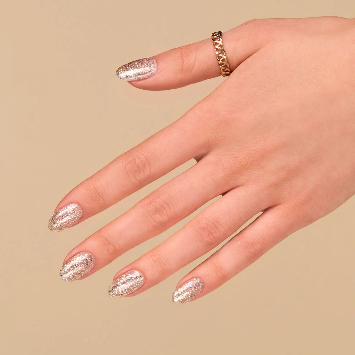 260 Platinum Light Gold - Semilac Soak Off Gel / Hybrid Nail Polish