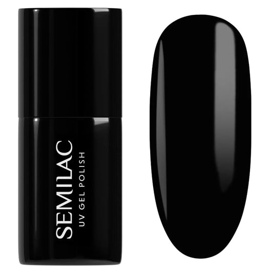 300 Perfect Black - Semilac Soak Off Gel / Hybrid Nail Polish