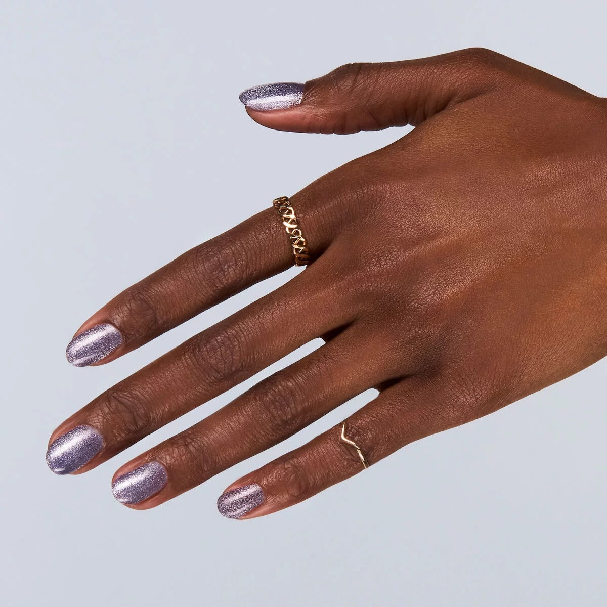 334 Silver Lavender - Semilac Soak Off Gel / Hybrid Nail Polish