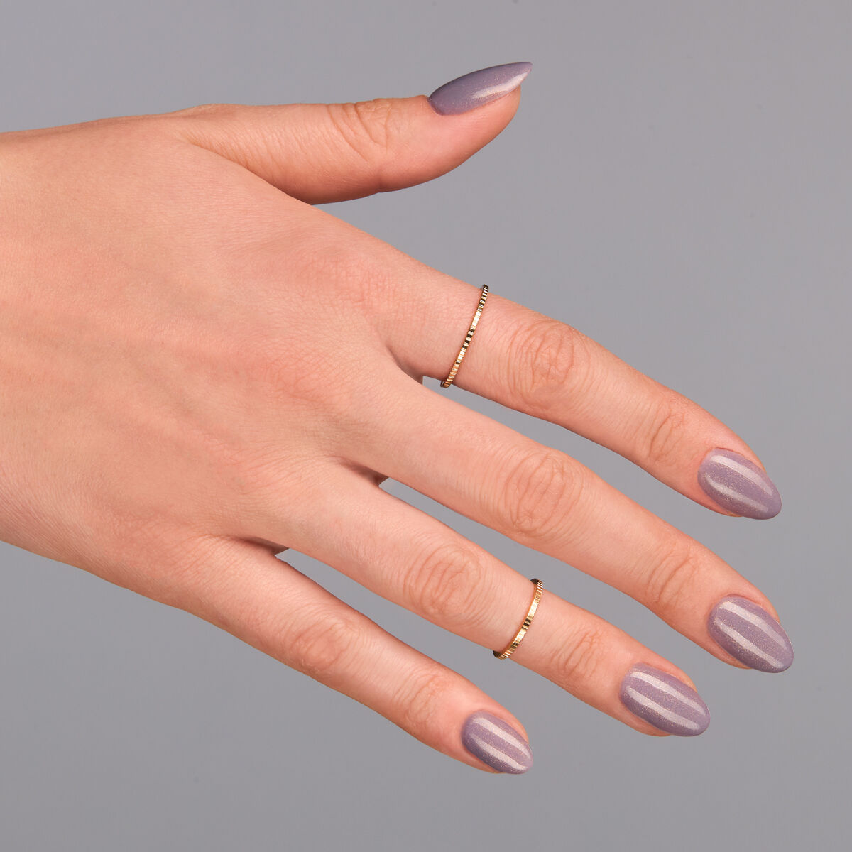 375 Shimmer Stone Agate - Semilac Soak Off Gel / Hybrid Nail Polish