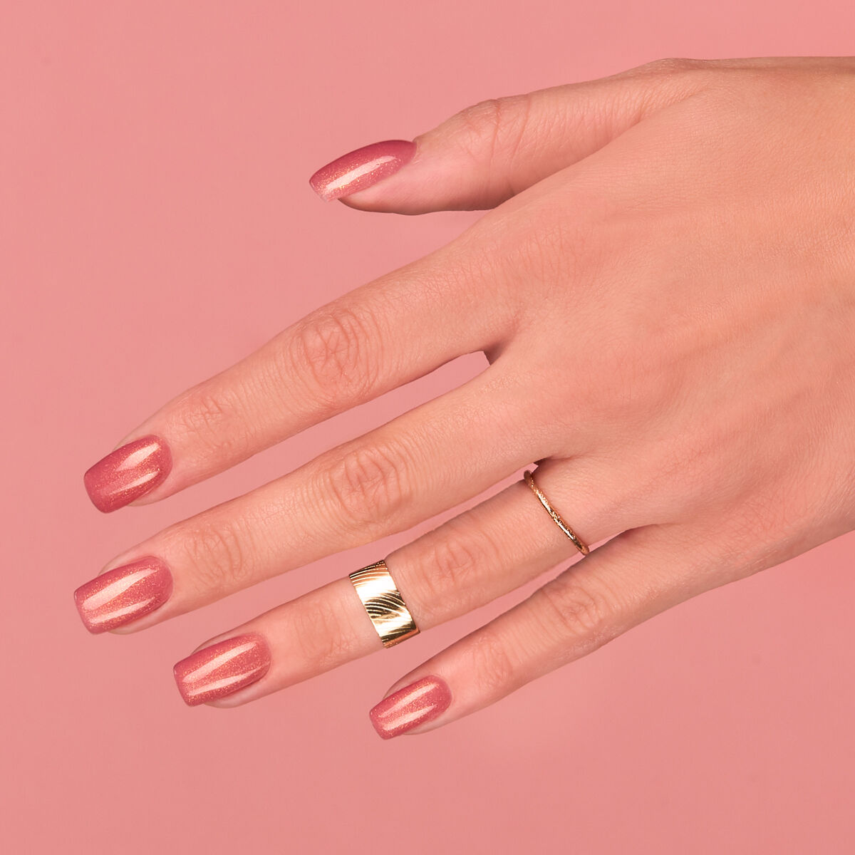 378 Shimmer Stone Amber - Semilac Soak Off Gel / Hybrid Nail Polish - SEMILAC USA