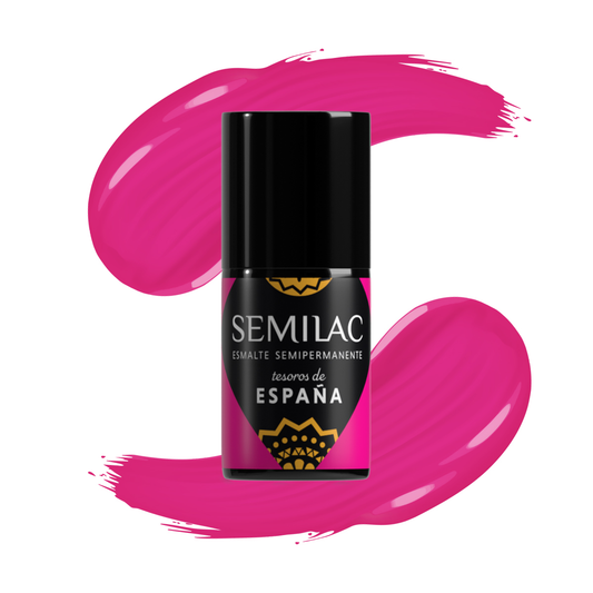 479 Pasión Fucsia - Semilac Soak Off Gel / Hybrid Nail Polish
