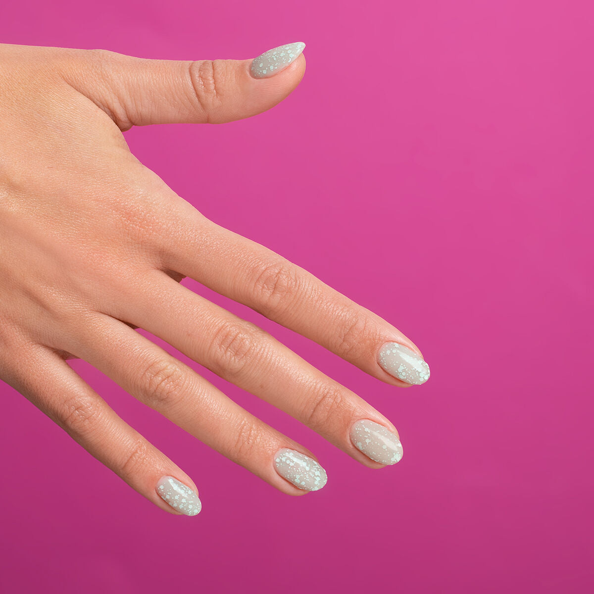 495 Mint Glacier - Semilac Soak Off Gel / Hybrid Nail Polish