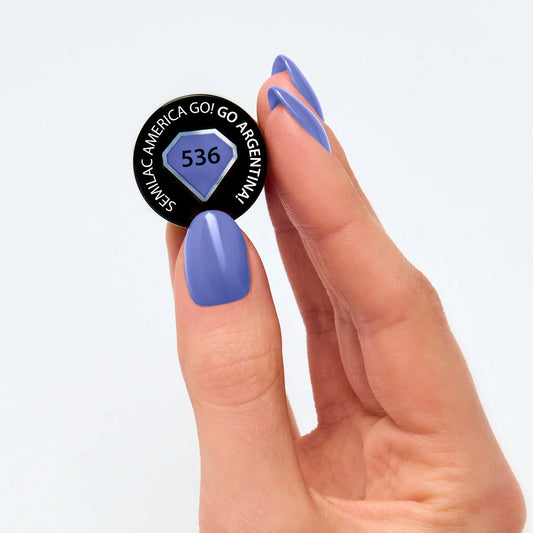 536 Go Argentina! - Semilac Soak Off Gel / Hybrid Nail Polish
