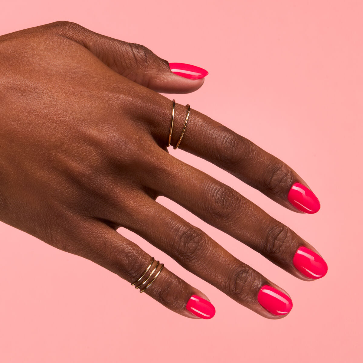 568 NEON RUBY Semilac Soak Off Gel / Hybrid Nail Polish