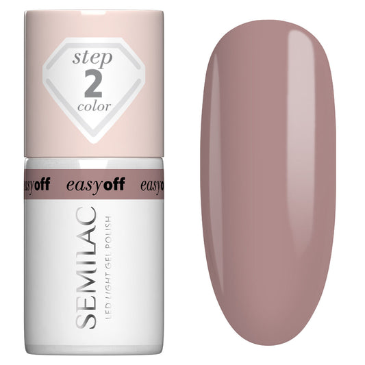 L13 EASY OFF Mocha Cream - Semilac Soak Off Gel / Hybrid Nail Polish