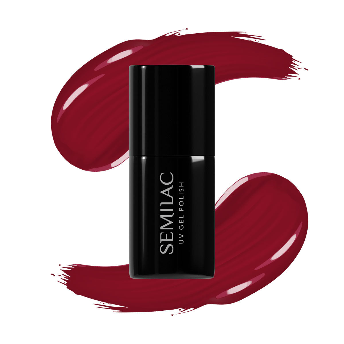 592 Jelly Cherry - Semilac Soak Off Gel / Hybrid Nail Polish