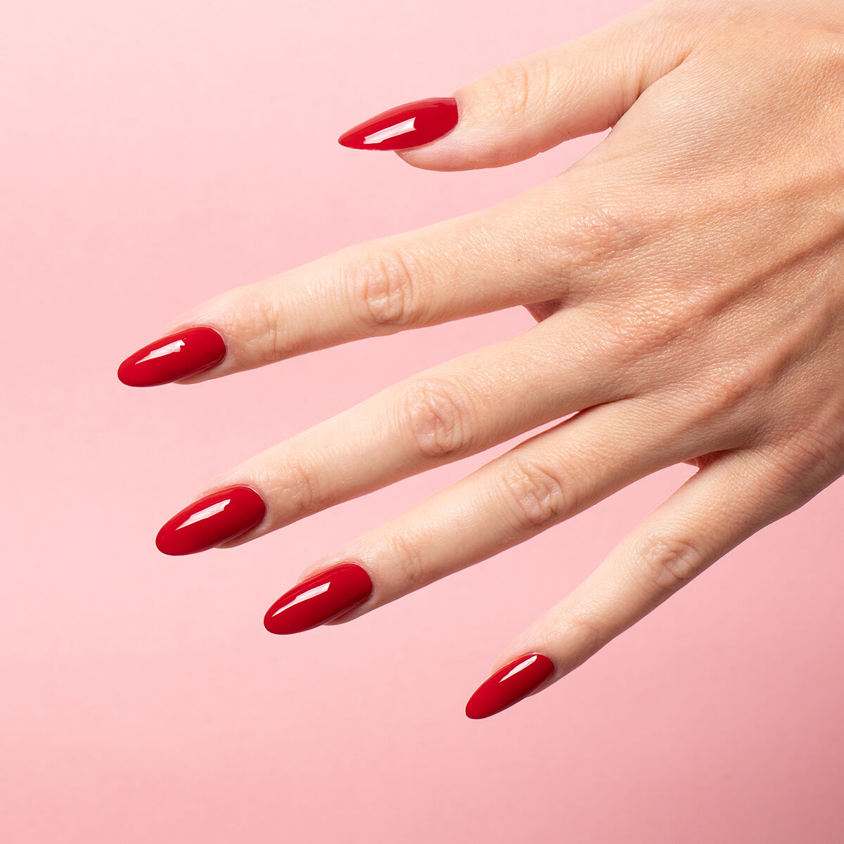 608 Soft Red - Semilac Soak Off Gel / Hybrid Nail Polish - SEMILAC USA
