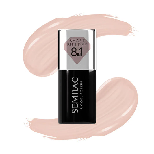 816 Smart Builder Pale Nude 8in1 - Semilac Soak Off Gel / Hybrid Nail Polish