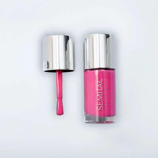 119 Nail Lacquer Classic Neon Pink - Semilac Regular Nail Polish - SEMILAC USA