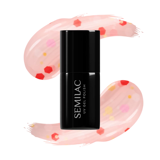 932 Confetti Dance - Semilac Soak Off Gel / Hybrid Nail Polish
