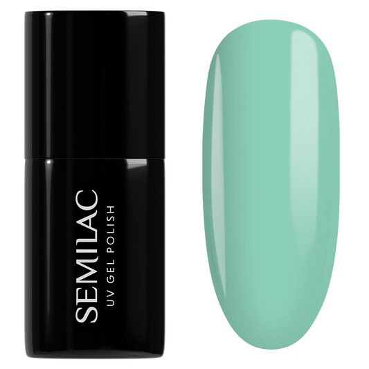 973 Jelly Mint - Semilac Soak Off Gel / Hybrid Nail Polish - SEMILAC USA