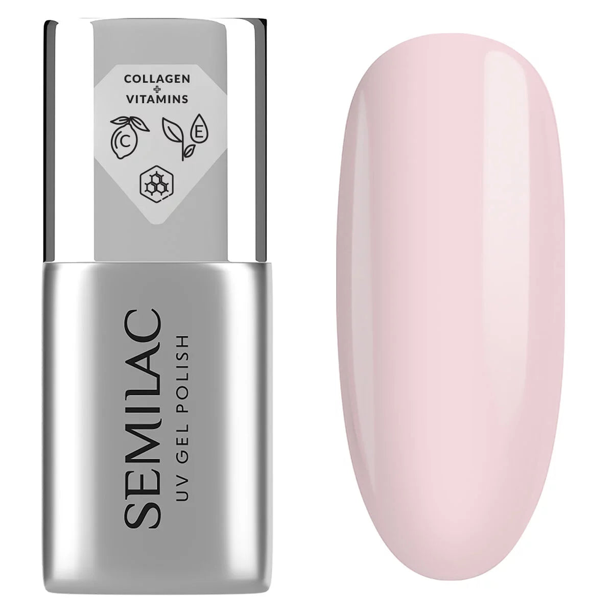Semilac Collagen Base Soft Pink