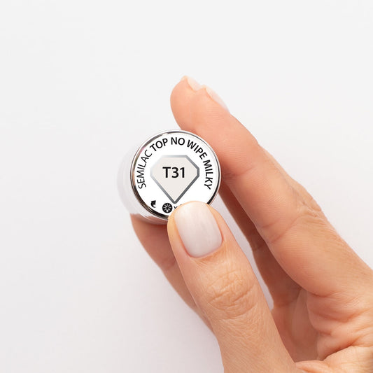 T31 Milky - Semilac Soak Off Gel / Hybrid Nail Polish