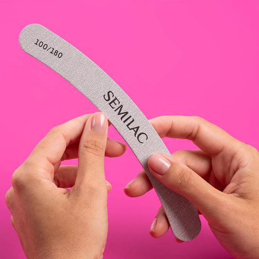 Semilac "BANANA" Nail File 100/180 SOFT