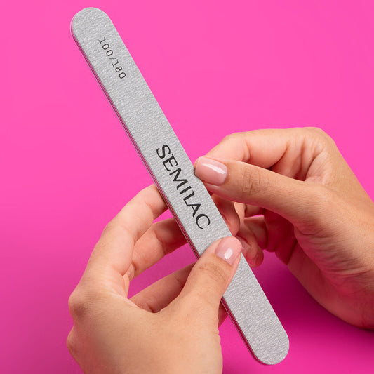 Semilac Nail File "STRAIGHT" 100/180 - SemilacUSA