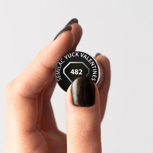 482 YUCK VALENTINES - Semilac Soak Off Gel / Hybrid Nail Polish
