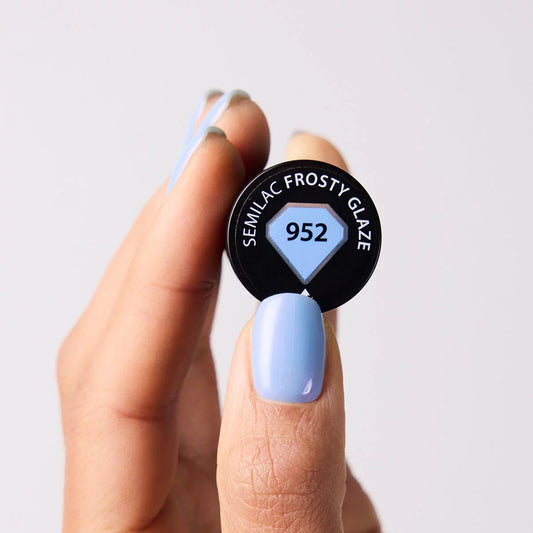 952 Frosty Glaze - Semilac Soak Off Gel / Hybrid Nail Polish