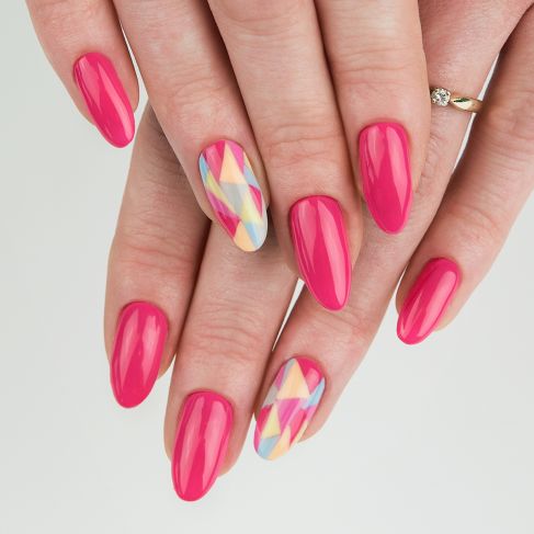 007 Pink Rock - Semilac Soak Off Gel / Hybrid Nail Polish - "Special Day" Collection - SemilacUSA