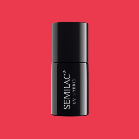 024 Vibrating Tomato - Semilac Soak Off Gel / Hybrid Nail Polish - "Hottie!" Collection - SemilacUSA