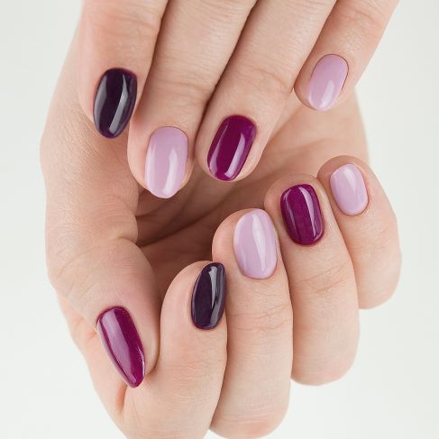 058 Heather Gray - Semilac Soak Off Gel / Hybrid Nail Polish - "Allure" Collection - SemilacUSA