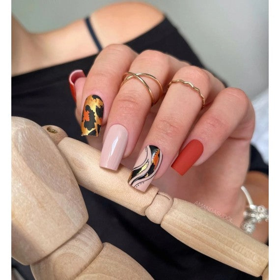 19 WILD ANIMALS Semilac Nail Transfer Foil - SemilacUSA