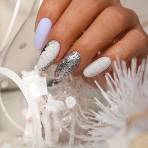 06 BLACK LACE Semilac Nail Transfer Foil - SemilacUSA