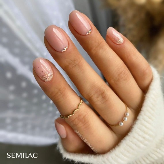 Semilac AURORA SHINE DIAMOND 2MM - Nail Art Decorations 50 PCS - SemilacUSA