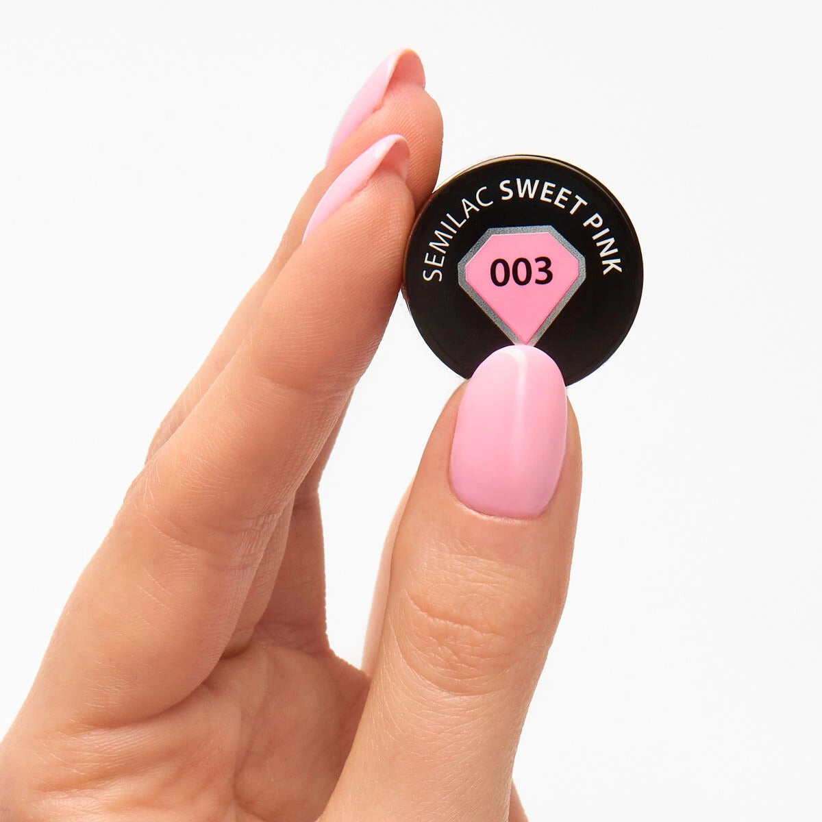 003 Sweet Pink - Semilac Soak Off Gel / Hybrid Nail Polish