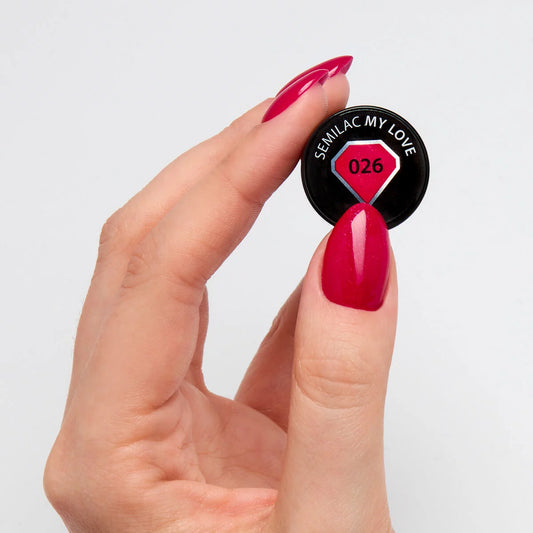 026 My Love - Semilac Soak Off Gel / Hybrid Nail Polish