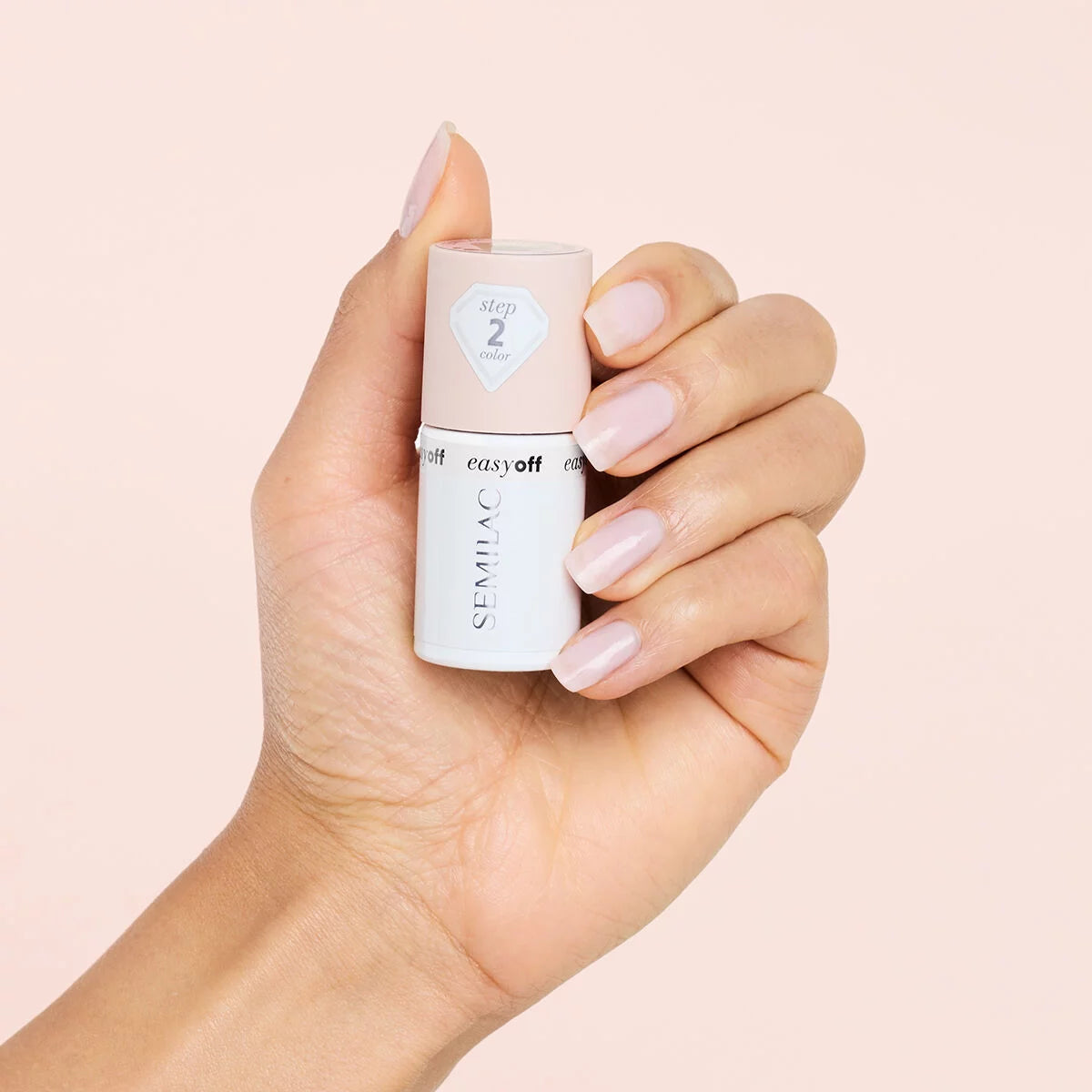 L02 Milky Pink - Semilac Soak Off Gel / Hybrid Nail Polish - SEMILAC USA