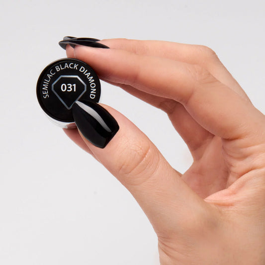 031 Black Diamond - Semilac Soak Off Gel / Hybrid Nail Polish