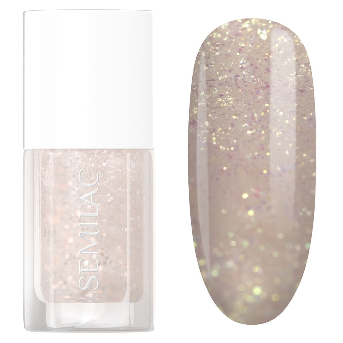 040 Mermaid Glaze - Semilac Regular Nail Polish