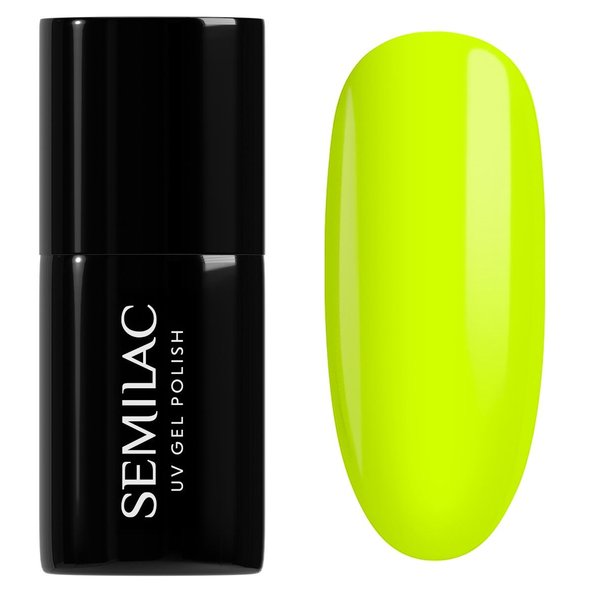 040 Canary Green - Semilac Soak Off Gel / Hybrid Nail Polish - "Tropical Drinks" Collection - SEMILAC USA