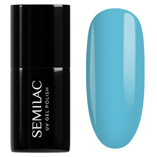 044 Intense Blue - Semilac Soak Off Gel / Hybrid Nail Polish - SEMILAC USA