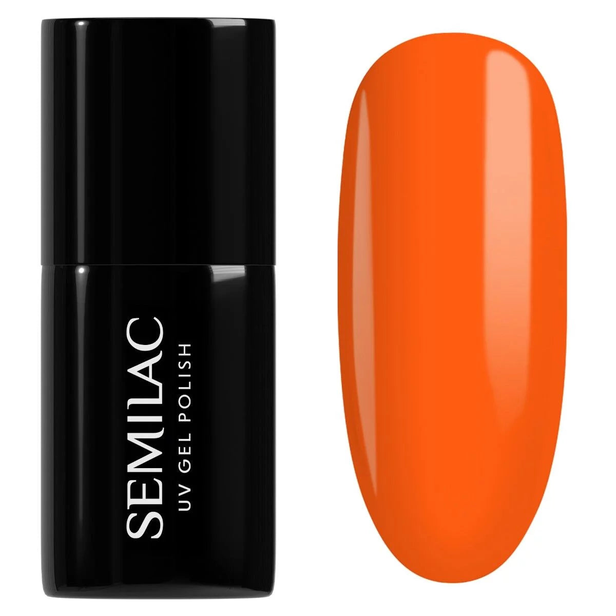 045 Electric Orange - Semilac Soak Off Gel / Hybrid Nail Polish - SEMILAC USA