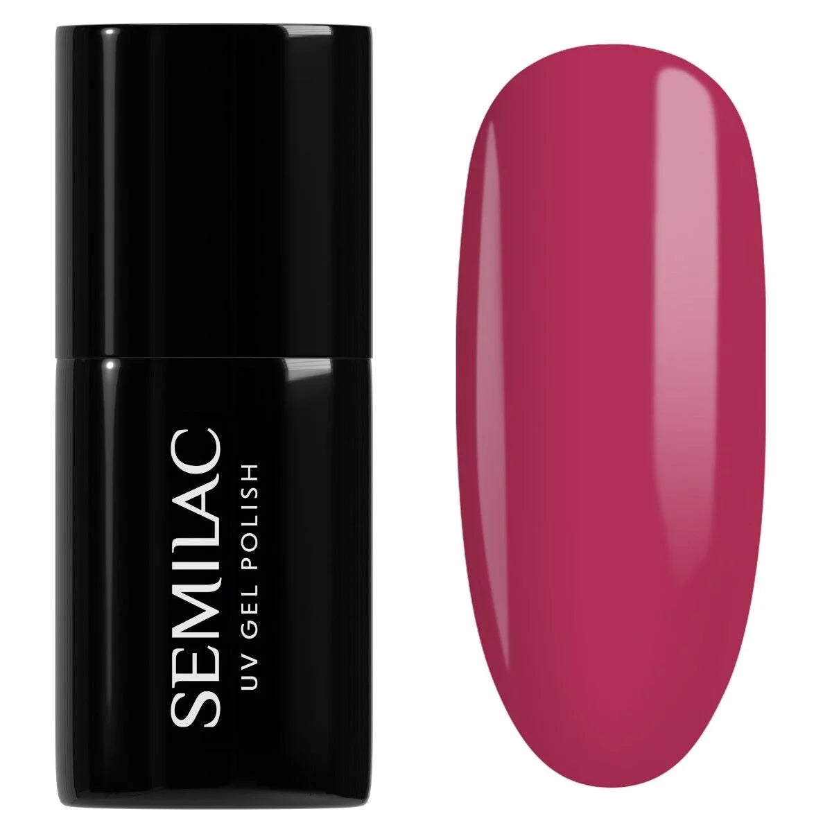 066 Glossy Cranberry - Semilac Soak Off Gel / Hybrid Nail Polish - SEMILAC USA