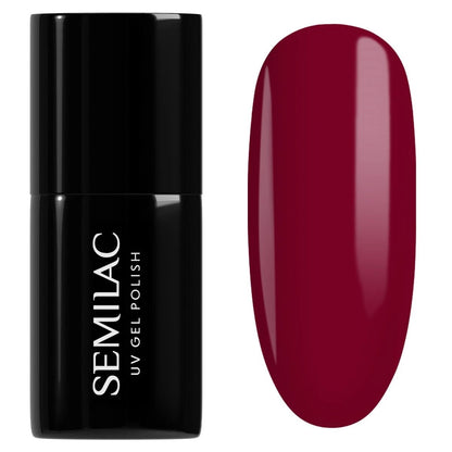071 Deep Red - Semilac Soak Off Gel / Hybrid Nail Polish