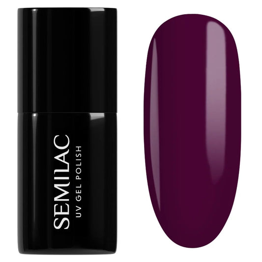083 Burgundy Wine - Semilac Soak Off Gel / Hybrid Nail Polish