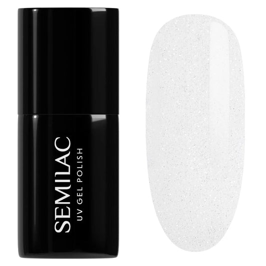 091 Glitter Milk - Semilac Soak Off Gel / Hybrid Nail Polish - SEMILAC USA
