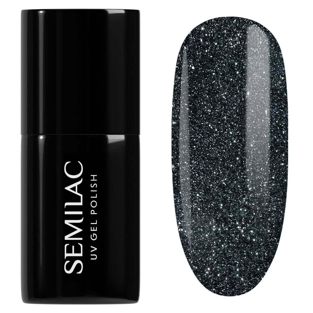 096 Starlight Night - Semilac Soak Off Gel / Hybrid Nail Polish