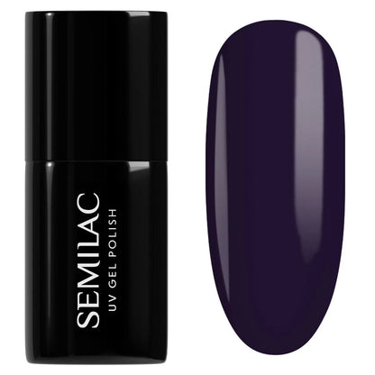 100 Black Purple - Semilac Soak Off Gel / Hybrid Nail Polish - SEMILAC USA