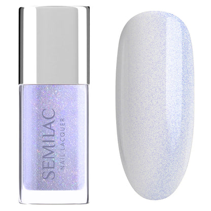 117 Nail Lacquer Classic Pink-a-Blue - Semilac Regular Nail Polish