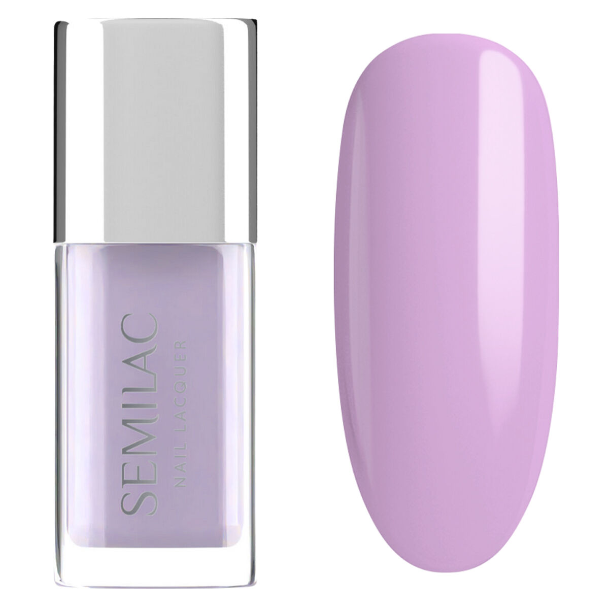 118 Nail Lacquer Classic Pastel Lilac - Semilac Regular Nail Polish